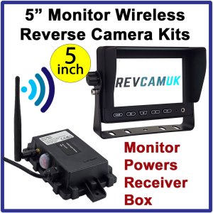 5" Monitor Wireless Reversing Camera Kits