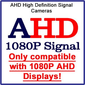 1080P AHD Signal Reversing Cameras