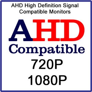 AHD Signal Compatible Monitors for Reverse Cameras