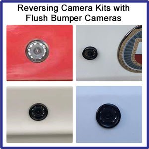 Flush / Bullet / Bumper mount Reversing Camera Kits