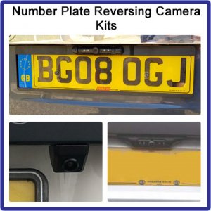 Number Plate Reversing Camera Kits
