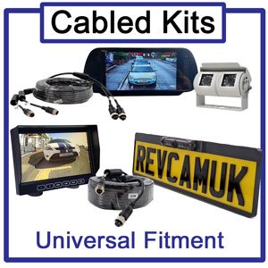 Cabled Reversing Camera Kits