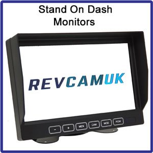 Stand / Dash Mount Rear View Monitors