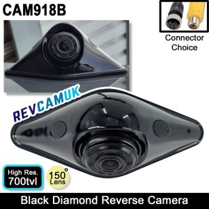 Black diamond Shaped reversing camera - main pic