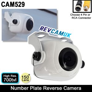 Mini/Small White Reversing Camera | CAM529