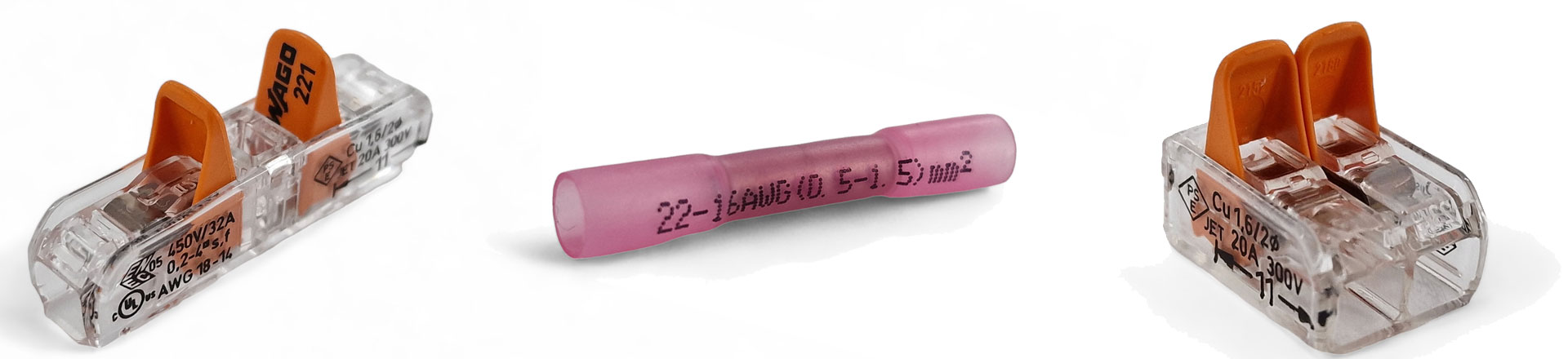 Connectors for splicing in to wires