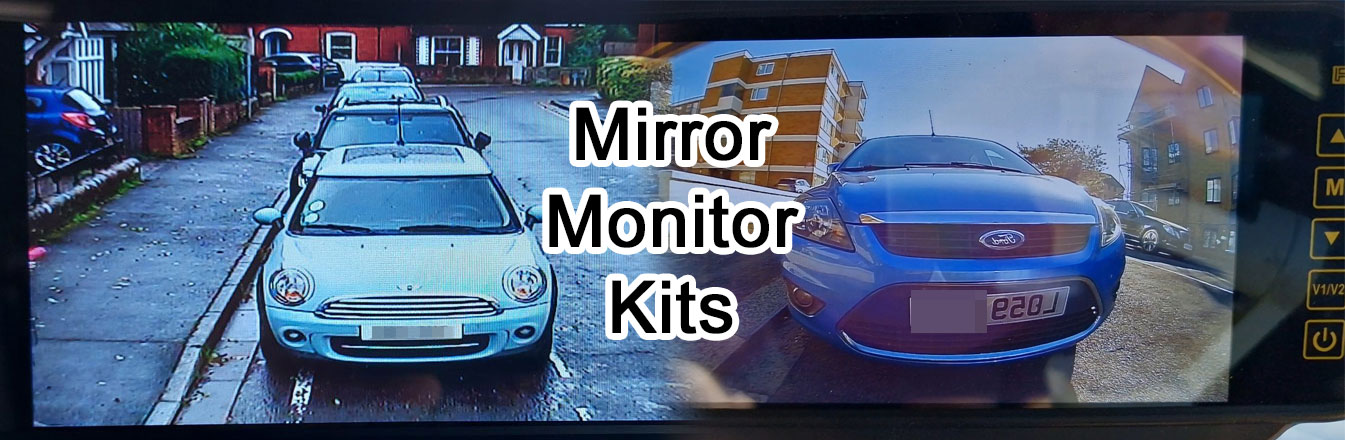 7" Rear View Mirror Monitor Reversing Camera Kits