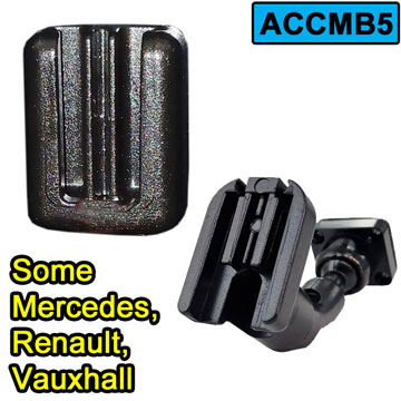 Mirror Monitor Bracket for Reversing Camera Kit to fit to Mercedes and Renault Master Trafic Vans