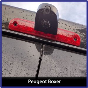 Peugeot Boxer Brake Light Reversing Camera Kits