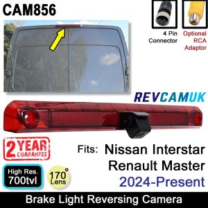 Renault Master & Nissan Interstar Brake Light Reverse Camera | CAM856