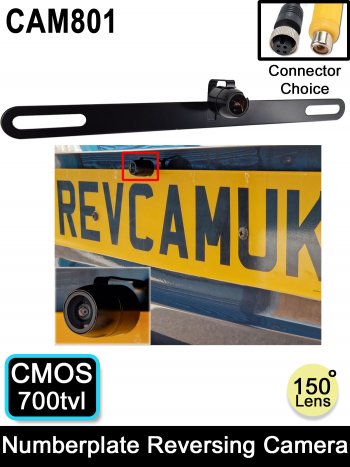Behind License Plate Bracket Reversing Camera | CAM801
