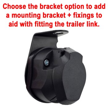 Heavy Duty Trailer Link for 2 Rear View Cameras - 13 Pin Euro | CAB011-2way-EURO