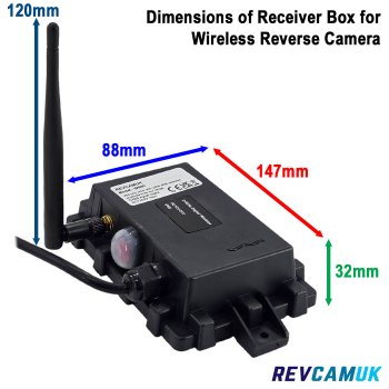 Wireless Number plate reverse camera kit with 5" monitor | DW50B