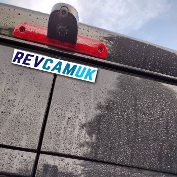 Dual Lens Peugeot Boxer, Fiat Ducato, Citroen Relay Reversing + Rear View Camera System for 2006+ Van Brake Light | PM69BLBTW