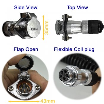 Standard Duty Trailer Link for 1 reversing camera (Suzie Link) | CAB011S