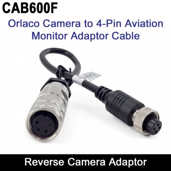 JCB / Scania Orlaco Camera Retention Adaptor for 4-Pin Monitors | CAB600F