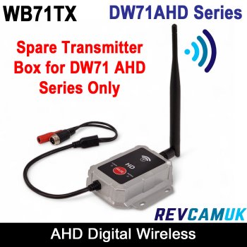 Extra Wireless Transmitter Box for DW71AHD Series - WB71TX
