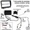 Dual Lens Peugeot Boxer, Fiat Ducato, Citroen Relay Reversing + Rear View Camera System for 2006+ Van Brake Light | PM69BLBTW