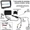 Twin Sony CCD White Motorhome Reversing + Rear View Camera Kit with 7" Monitor | PM63W-SD