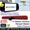 Renault Master / Nissan Interstar Brake Light Reversing Camera Kit with 7" Mirror Monitor Display | PM39BLFB