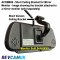 Short Version Ceiling Mount Swan neck bracket for non clip-over mirror monitors with 4 screw hole mounting - ACCMB6S