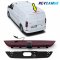 Ford Transit Custom and VW Transporter T7 brake light reversing camera showing fitment position and supplied mounting plate