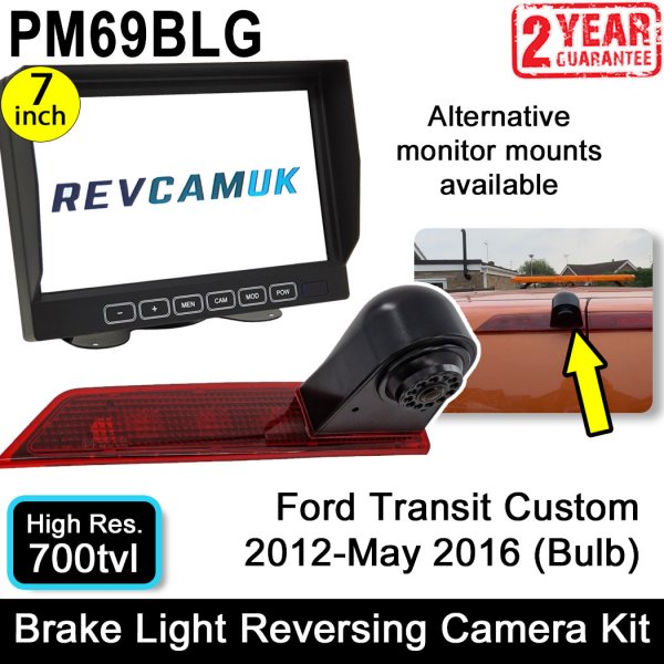 Reversing Cameras UK Ltd > Van Brake Light Reversing Camera Kits > Ford ...